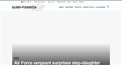 Desktop Screenshot of gilroydispatch.com
